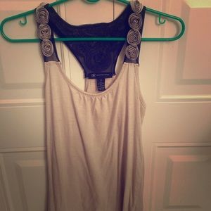 Cream colored tank top